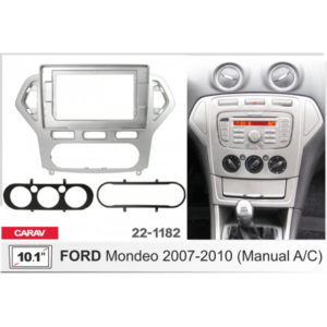 FORD MONDEO 2007-2010 (Manual AC/Silver) MARCO DOBLE DIN PARA 10.1" / 22-1182