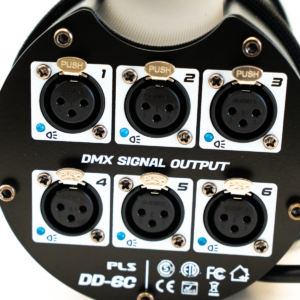 PLS- DD-6C 1in 6out + 1 DMX Thtru