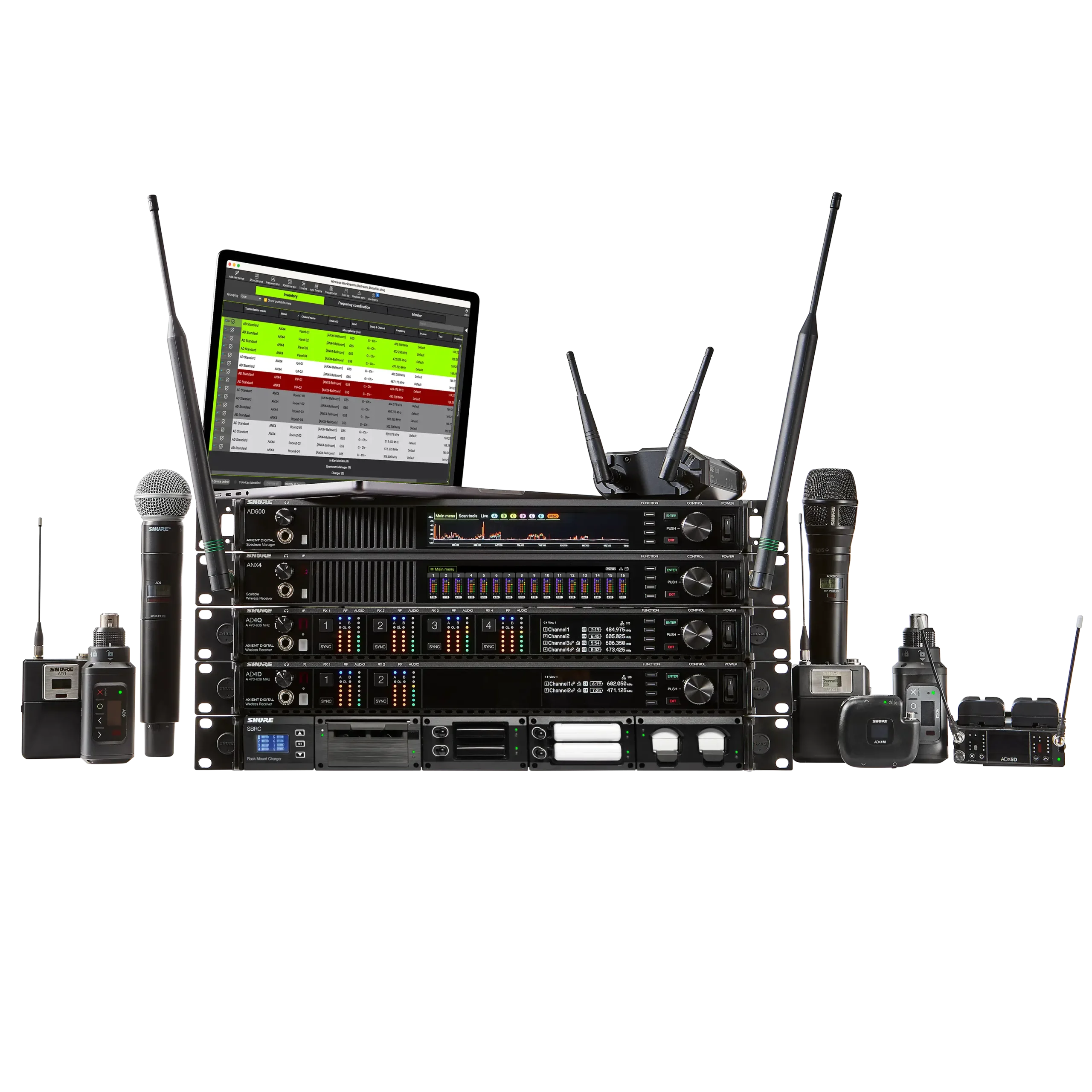 Receptor inalámbrico SHURE ANX4AR