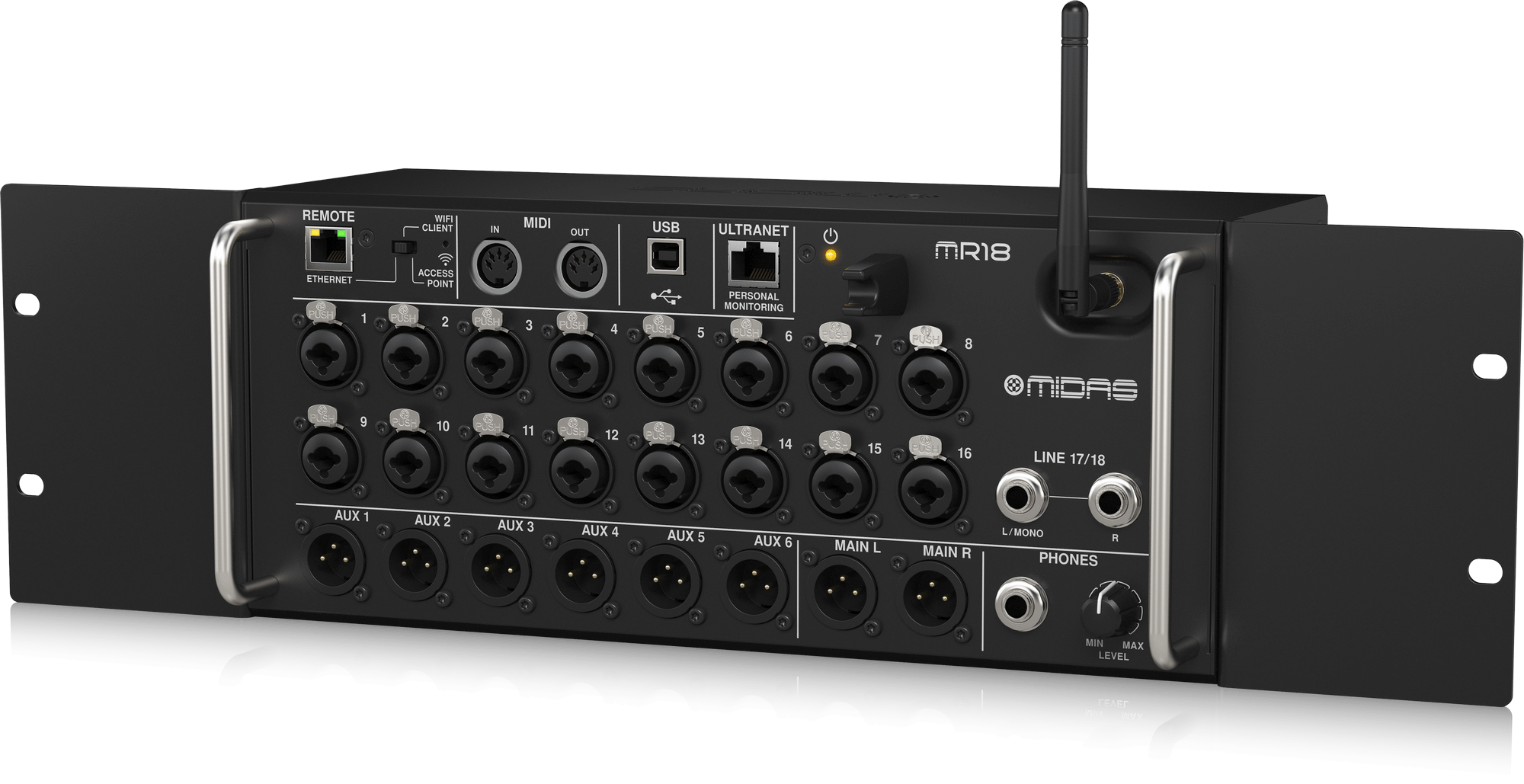 Consolas Midas MR18