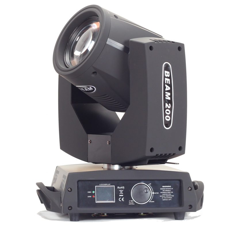 Cabezal Móvil Bean PLS BEAM 200 (Gen.4) 7R 230W - 16 Canales DMX.