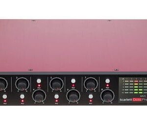 Preamplificadores Focusrite Scarlett OctoPre.