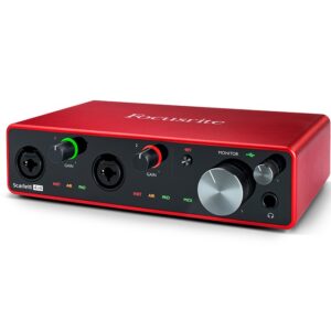 Placas usb Focusrite Scarlett 4i4 (3ra Generación)