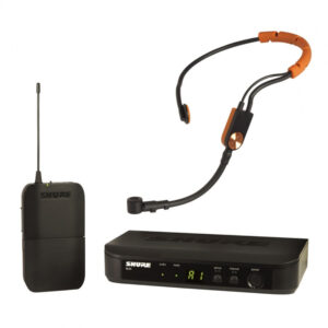 Shure Blx14 Sm31 Inhalámbrico Micrófono Sistema Bodypack y Sm31Fh Fitness Headset Mic