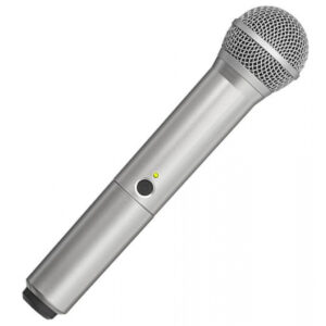 Mango SHURE WA712-SIL Plateado para transmisor BLX2 con cápsula PG58