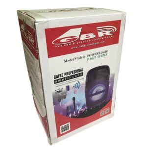 BAFLE GBR 2 V 10" MP3 BAT party