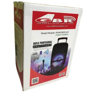 BAFLE GBR 2 V 15" MP3 BAT party