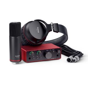 Placas usb Focusrite Scarlett Solo Studio (4ta Generación)
