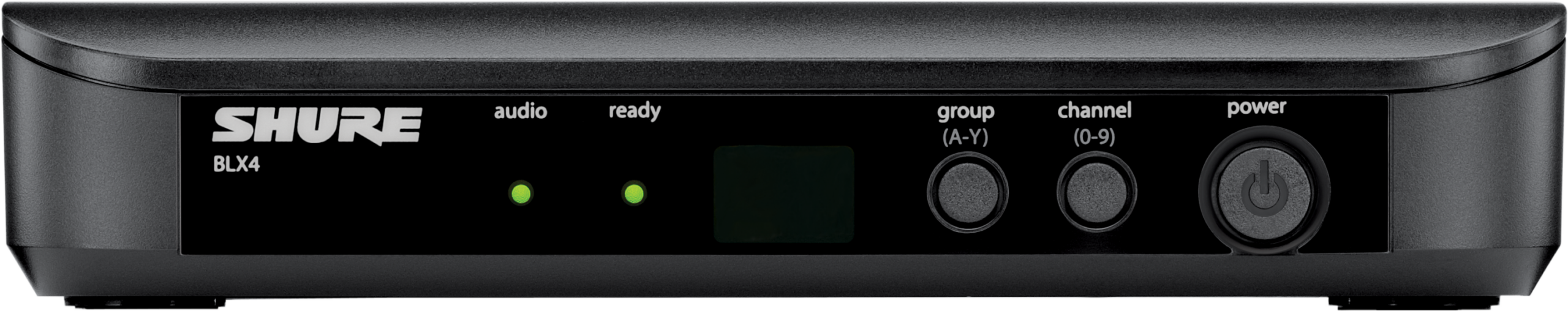 Receptor Inalambrico SHURE BLX4-J11 UHF diversity con barrido de grupos y canales