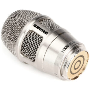 Cápsula de micrófono SHURE RPW206 dinámico inalámbrico supercardioide Nexadyne 8/S para transmisores de mano Shure (color níquel)