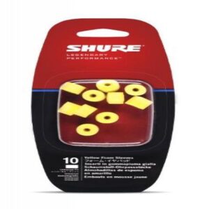 Accesorio SHURE EAYLF1-10 Tapas de gomaespuma amarillos