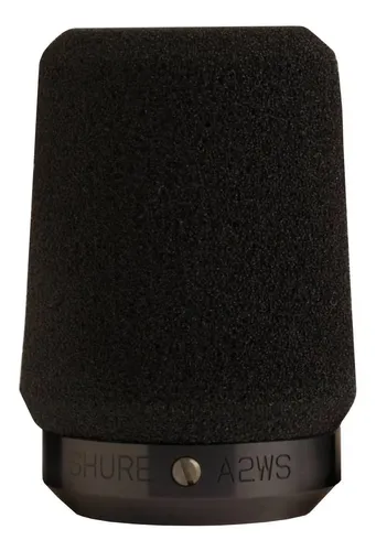 Anti-pop SHURE A2WS-BLK Antiviento con fijación para SM57 y toda la serie 545