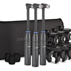 SHURE Beta 98AMP/C-3PK ; pack de 3 Micrófonos de instrumento