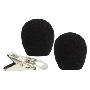 Accesorio SHURE RK318WS Paravientos y pinza para colocación en la ropa para micrófonos de diadema