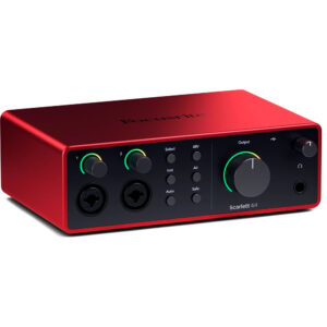 Interfaz Focusrite SCARLETT 4i4 (gen.4) Placa de Audio USB