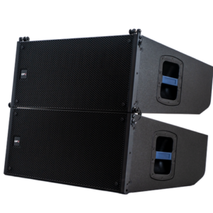 2 Line Array Activo DFX LINE THREE en Flight Case 2x10" + 3" HF 1000W RMS 130dB 100°x10° DSP
