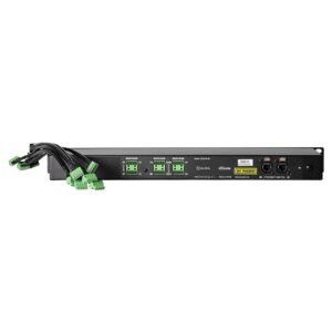 Matriz de Audio DAS INTEGRAL-M88 4IN x 8OUT (audio analógico) + 4×4 I/O canales DANTE, muestreo a 48kHz, dos niveles de prioridad por salida, control por ALMA