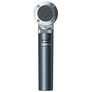 Micrófono SHURE BETA 181/C cardioide compacto para instrumentos de dirección lateral