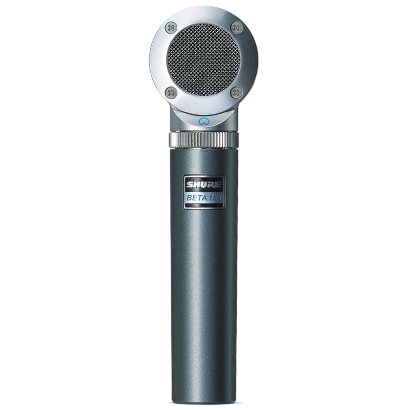 Micrófono SHURE BETA 181/C cardioide compacto para instrumentos de dirección lateral
