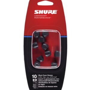 Almohadilla de Gomaespuma SHURE EABKF1-10M Tamaño Medio para In-Ear 5 pares