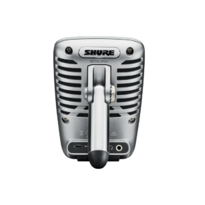 Micrófono SHURE MV51-DIG Digital condensador de gran diafragma, Silver. Control tactil