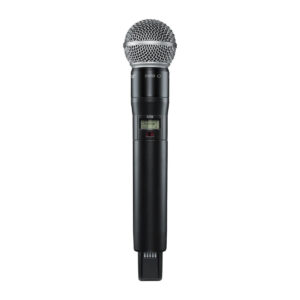 Sistema Inalámbrico SHURE ADX2FD/SM58 Transmisor de mano inalámbrico digital CON BATERIA RECARGABLE SB920A - AXIENT DIGITAL