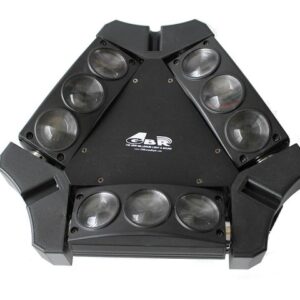 EFECTO GBR BEAM MOVIL 9X3W RGBW