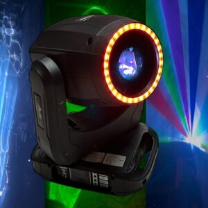 CABEZAL GBR DMX LASER 5W RGB