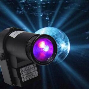 Tacho Spot / Bañador LED GBR LED PAR 36 - 10 W Negro