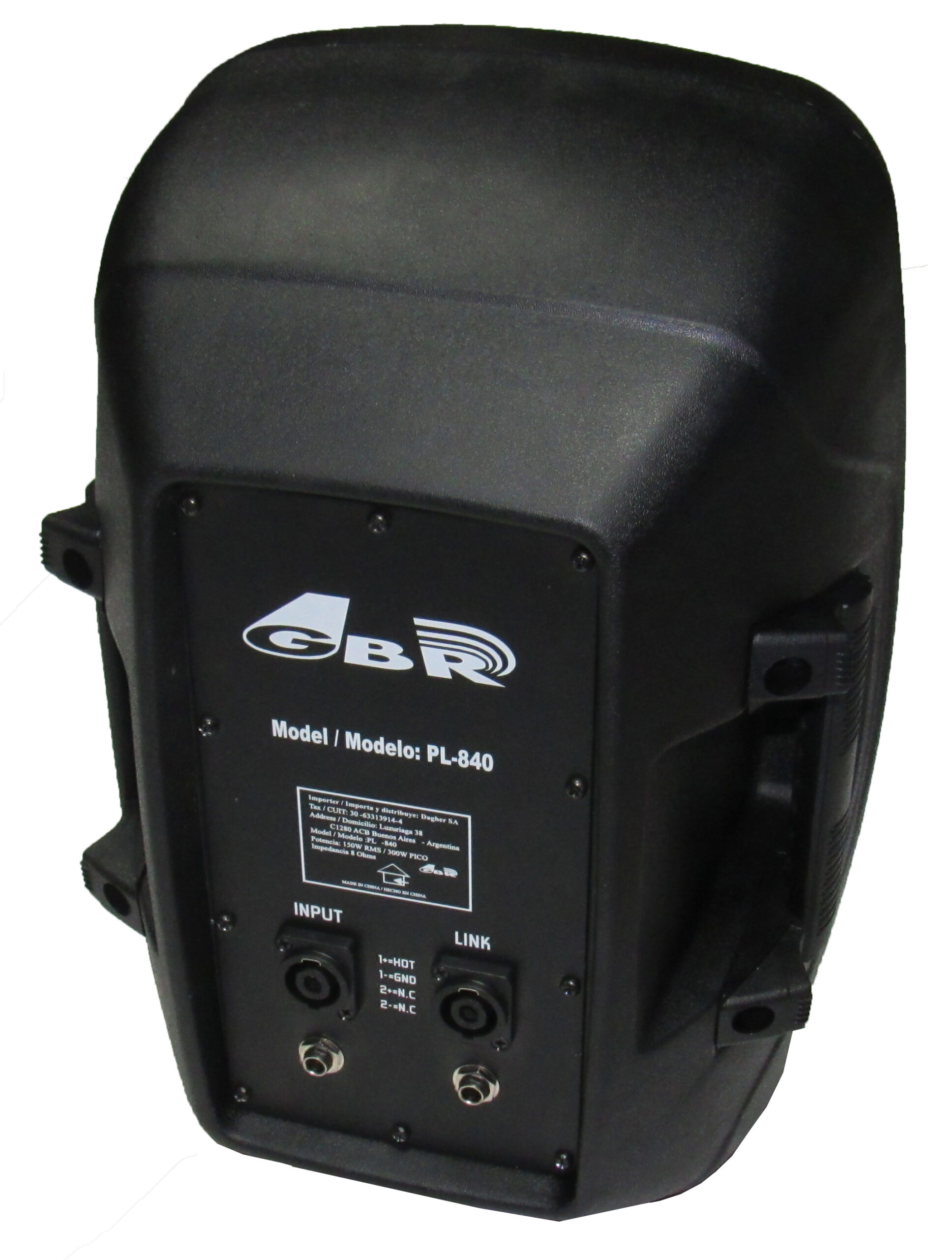 BAFLE GBR 2 VIAS 8" 150W PRO