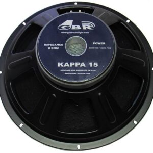 PARL.GBR 15/600W WOOFER 8OHMS