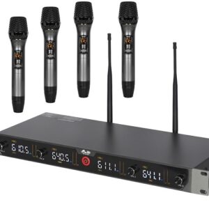 MIC.GBR INAL.4 MANO UHF RACK