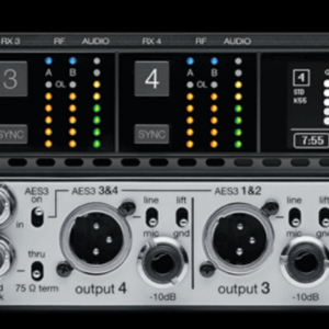 Microfono inalambrico SHURE AXIENT AD4Q Receiver Quad